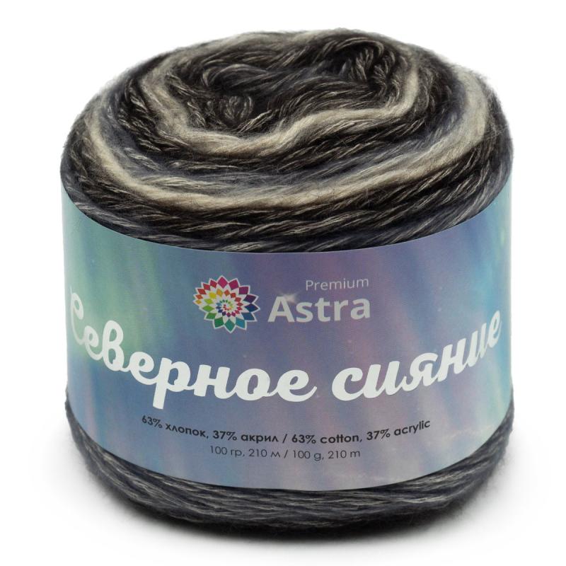 Пряжа "Северное сияние" 100гр. 210м (63% хлопок, 37% акрил) - 08 секционный