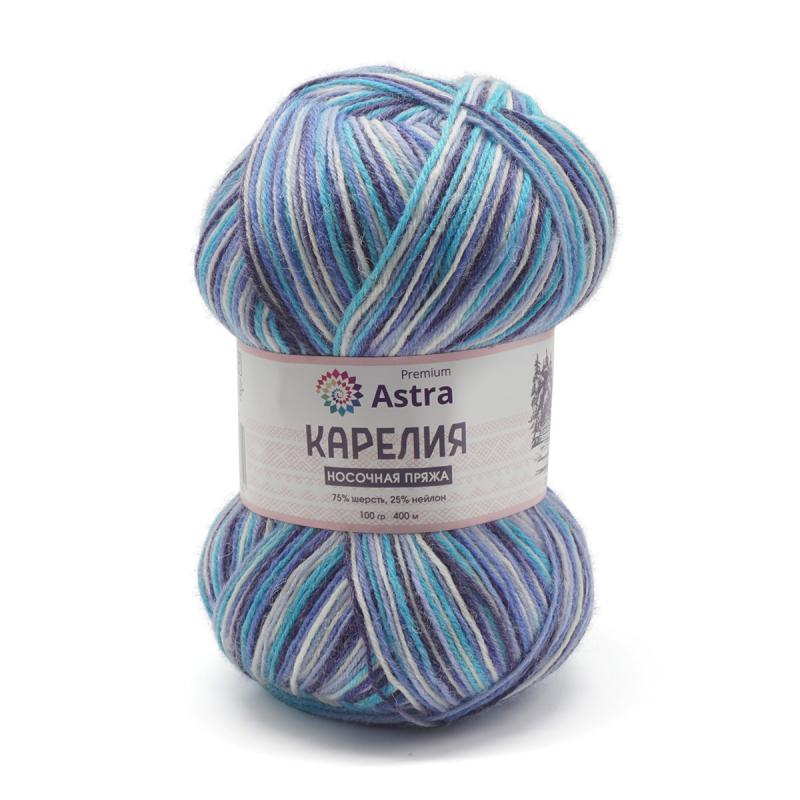 Пряжа "Карелия" носочная (Karelia sock) - 75% шерсть, 25% нейлон - 100гр. / 400м 1006