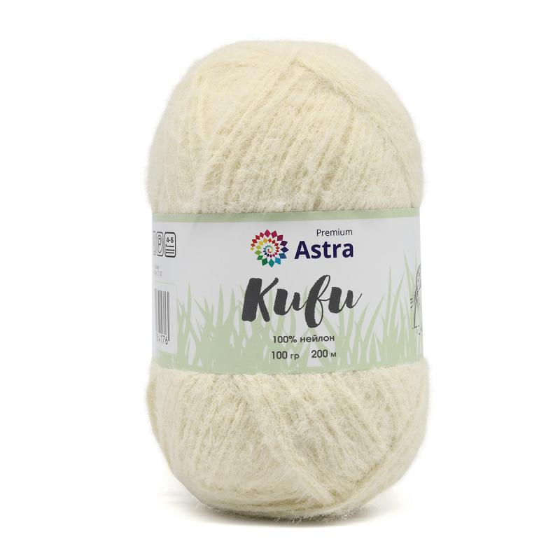 Пряжа "Киви" (Kiwi) - 100% нейлон - 100гр. / 200м  белый
