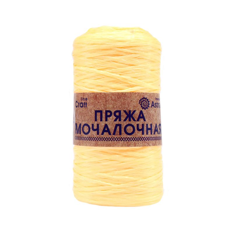 Пряжа "Мочалочная" - 100% полипропилен - 50гр. 200м чайная роза