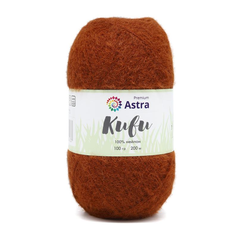 Пряжа "Киви" (Kiwi) - 100% нейлон - 100гр. / 200м  коричневый