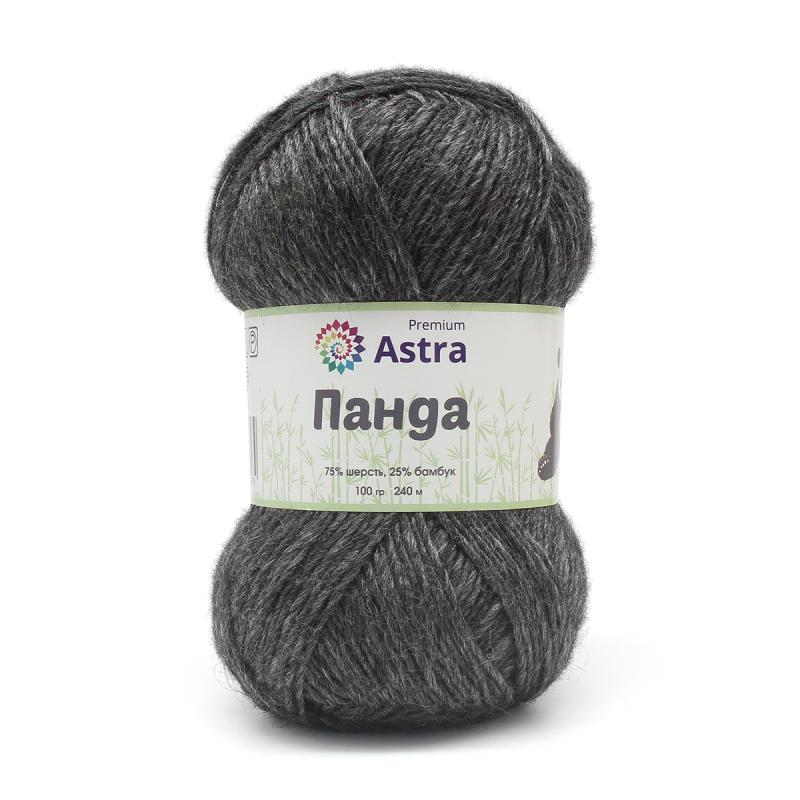 Пряжа "Панда" (Panda) - 75% шерсть, 25% бамбук - 100гр. / 240м