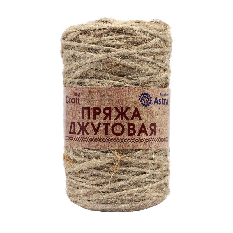 Пряжа "Джутовая" - 100% джут - 50гр. / 50м