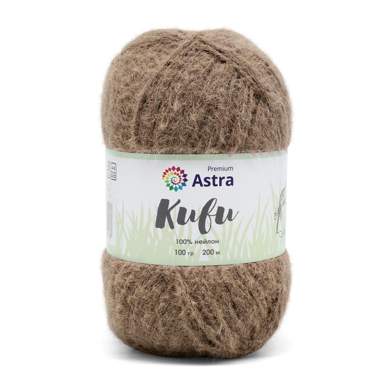 Пряжа "Киви" (Kiwi) - 100% нейлон - 100гр. / 200м светло-коричневый