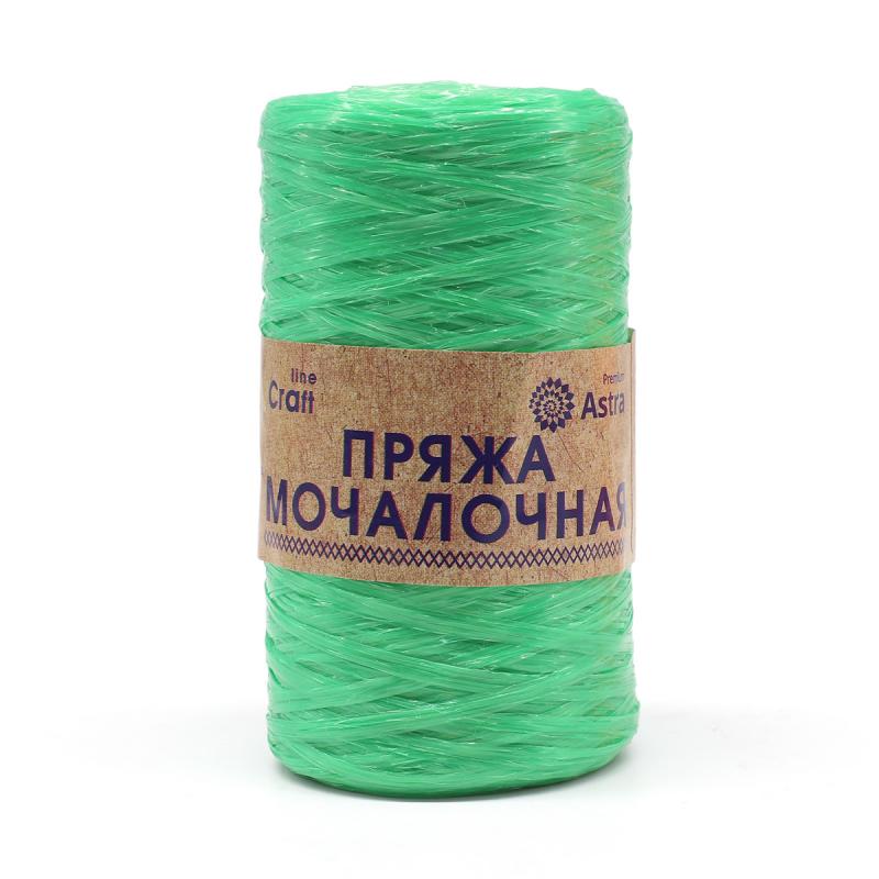 Пряжа "Мочалочная" - 100% полипропилен - 50гр. 200м травка