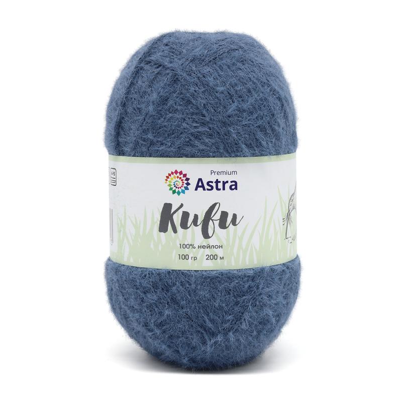 Пряжа "Киви" (Kiwi) - 100% нейлон - 100гр. / 200м  джинсовый