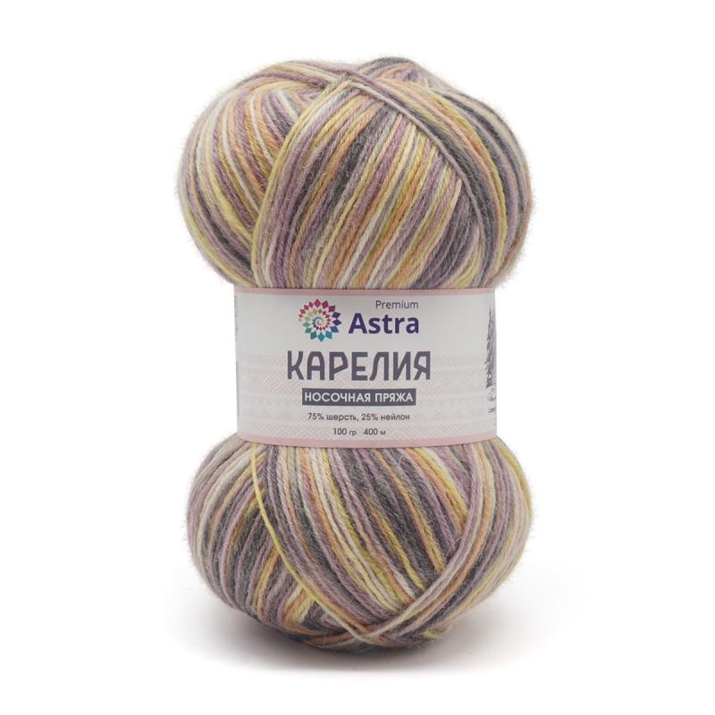 Пряжа "Карелия" носочная (Karelia sock) - 75% шерсть, 25% нейлон - 100гр. / 400м 1003